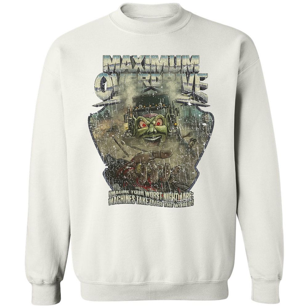 Classic Unisex Sweatshirt - H33BE4ZH - White - 1