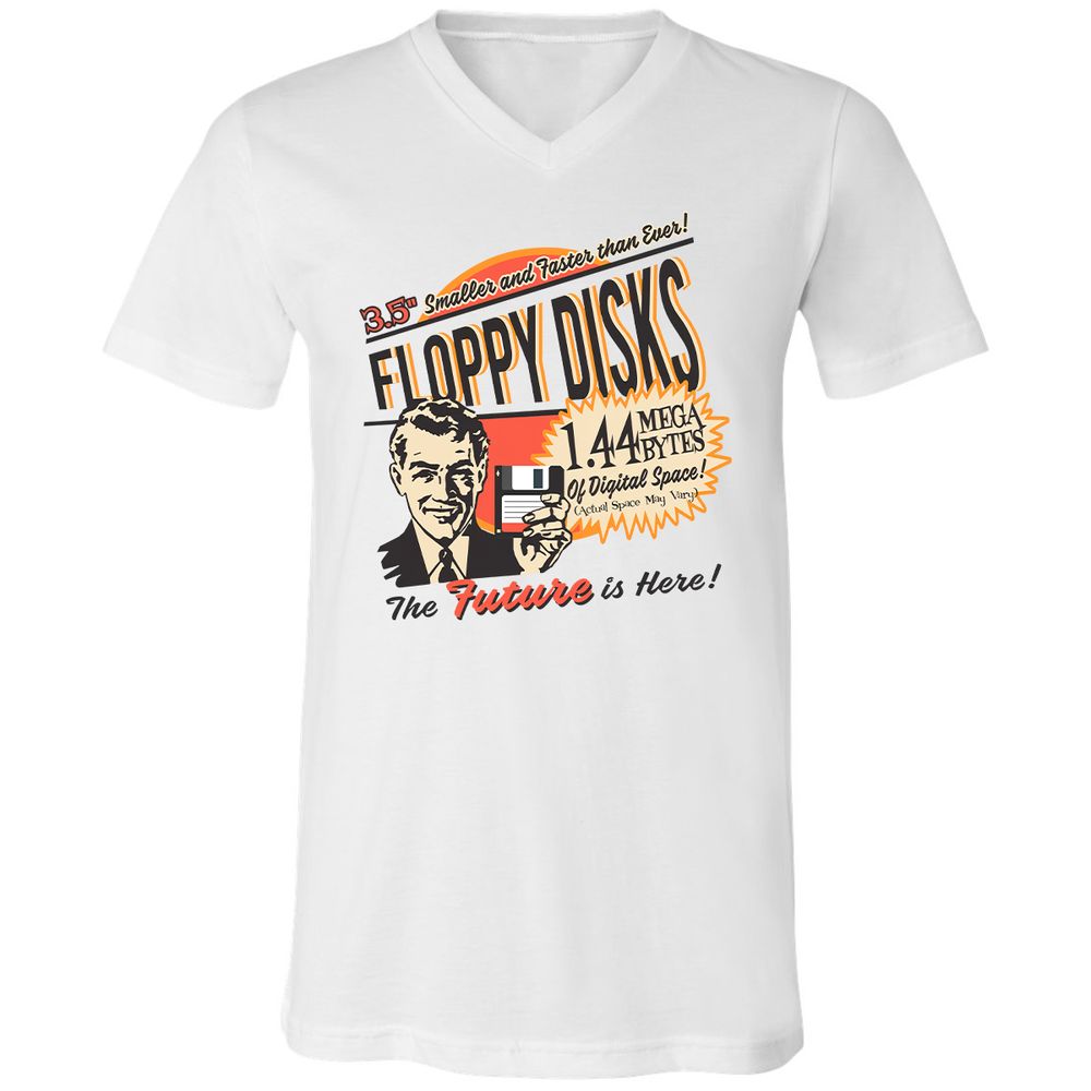 Floppy Disk Retro - White - 1