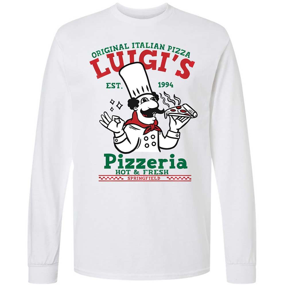 Long Sleeve T-Shirt - Z1FZW234 - White - 1