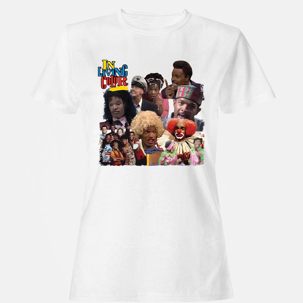 Women's T-Shirt - CZFL72FD - White - 1