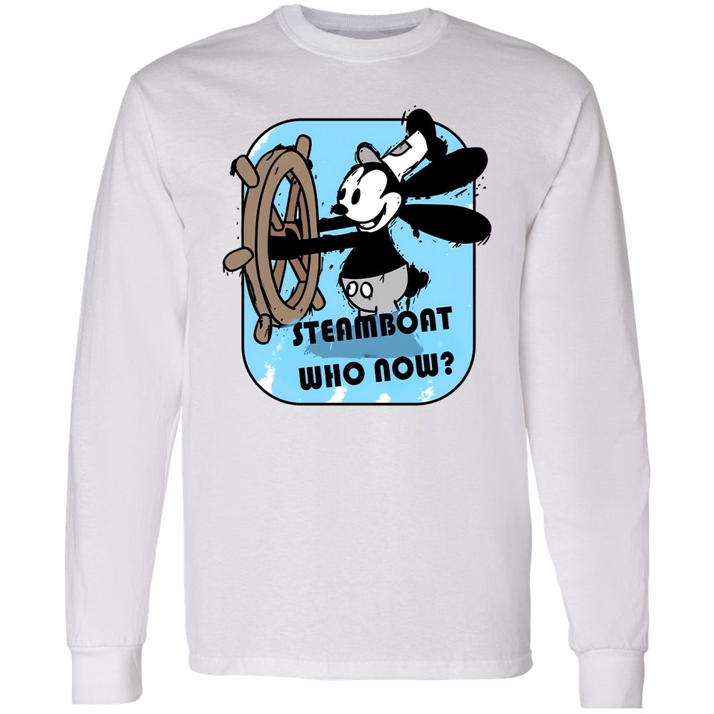 Long Sleeve T-Shirt - HDWKAMFA - White - 1