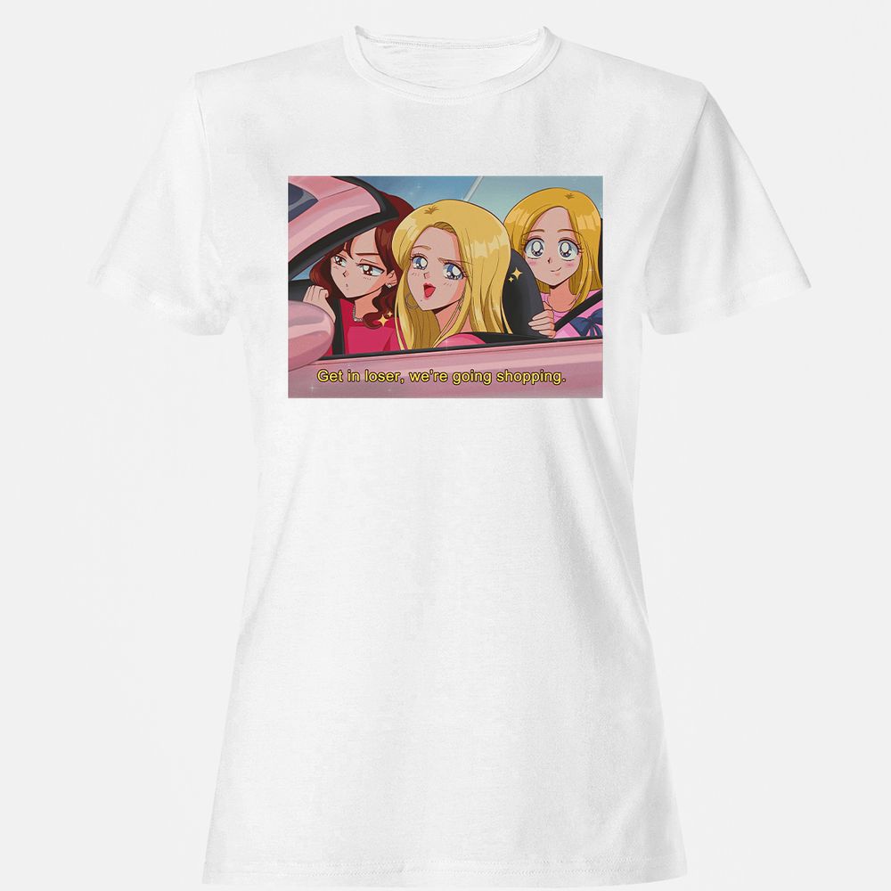 Women's T-Shirt - RAX7KFBJ - White - 1
