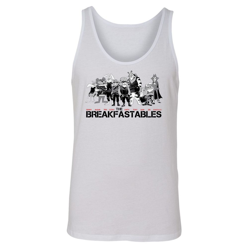 Unisex Jersey Tank - R12J3VLZ - White - 1