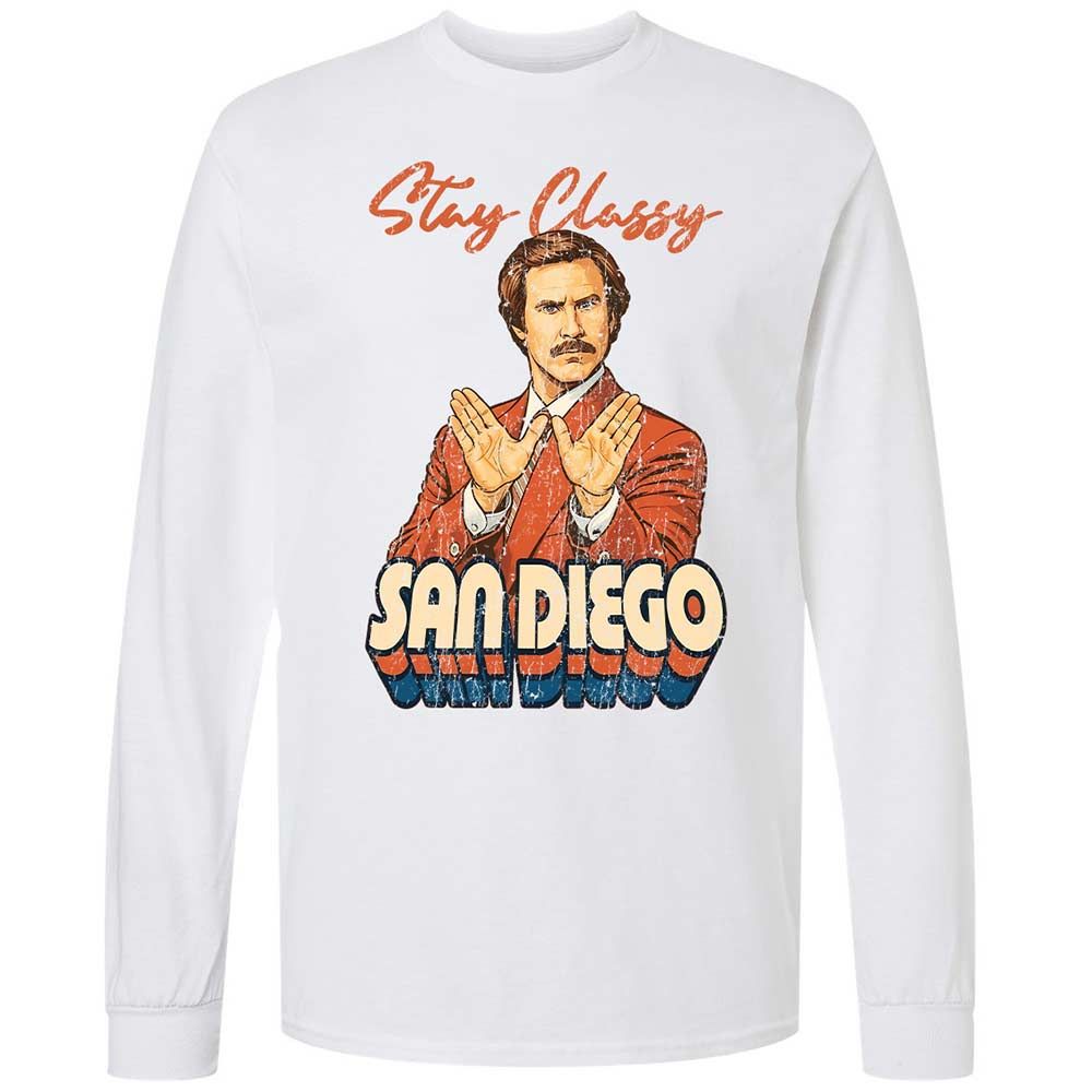 Long Sleeve T-Shirt - L2FTJ4X9 - White - 1