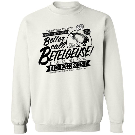 Classic Unisex Sweatshirt - J2N7ZNZQ - White - 1