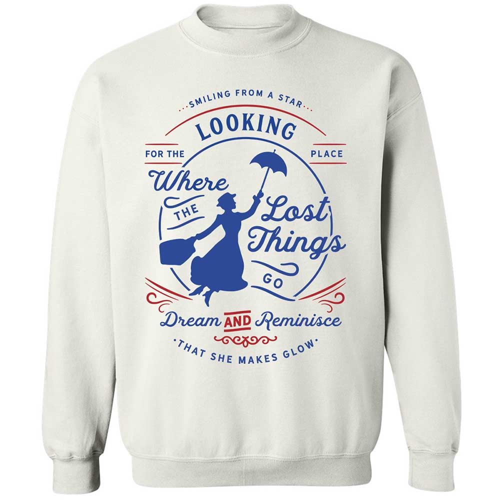 Classic Unisex Sweatshirt - YL8UM82D - White - 1