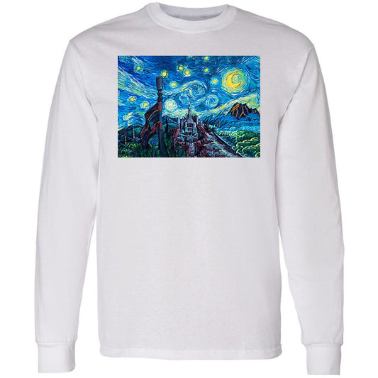 Long Sleeve T-Shirt - JLMWH585 - White - 1