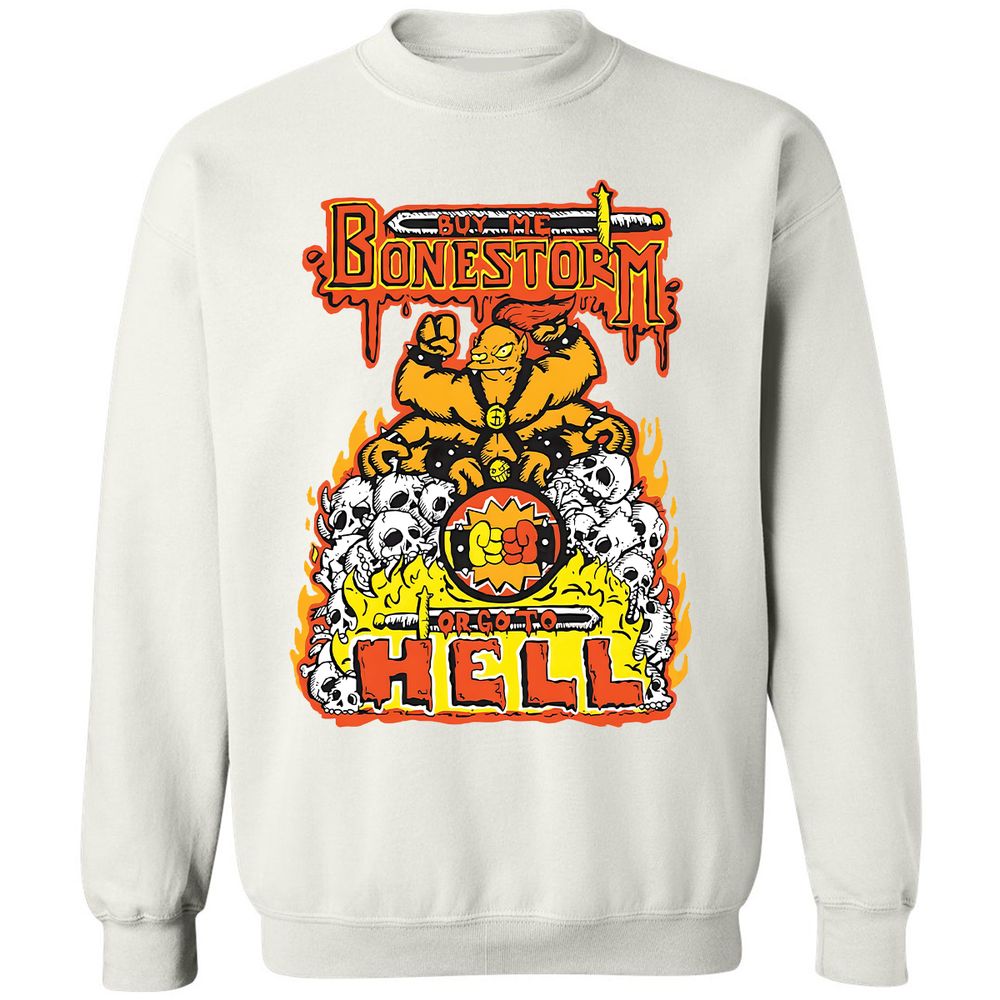 Classic Unisex Sweatshirt - A3U8XR5F - White - 1