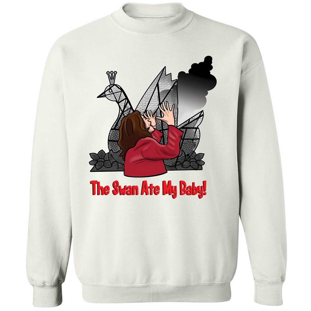 The Swan Ate My Baby - White - 1