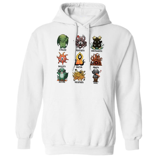 Classic Unisex Hoodie - E1GMDSEV - White - 1