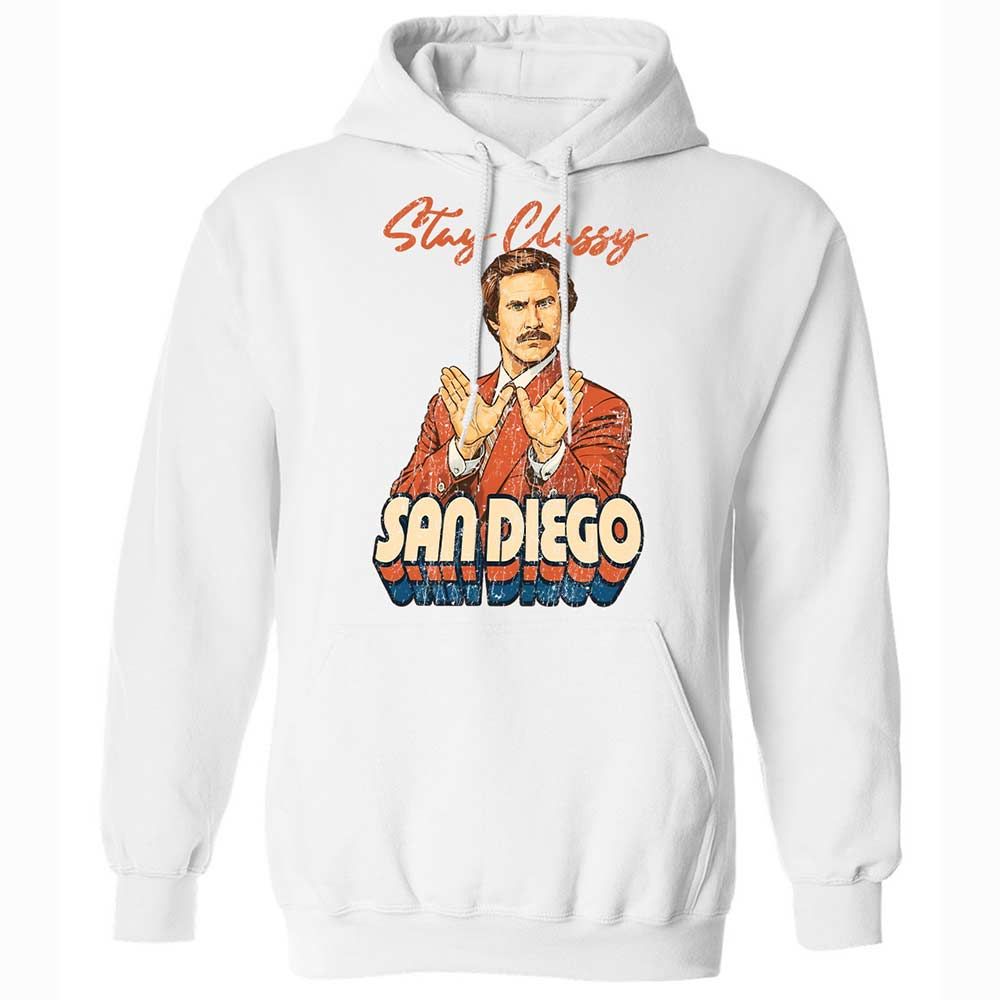 Classic Unisex Hoodie - V8HKDPXP - White - 1
