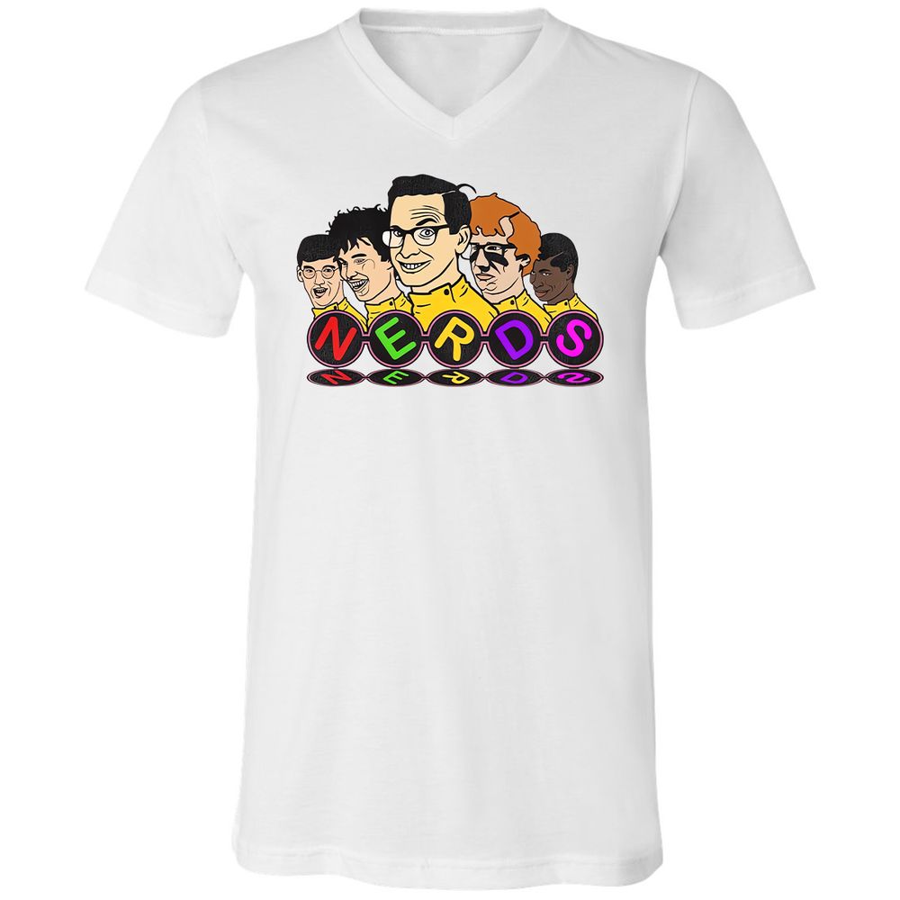 Unisex V-Neck T-Shirt - 72EFL3T2 - White - 1