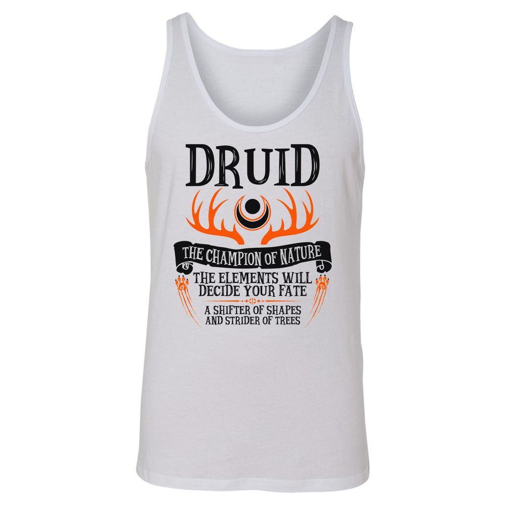 Unisex Jersey Tank - QSFRGLVB - White - 1