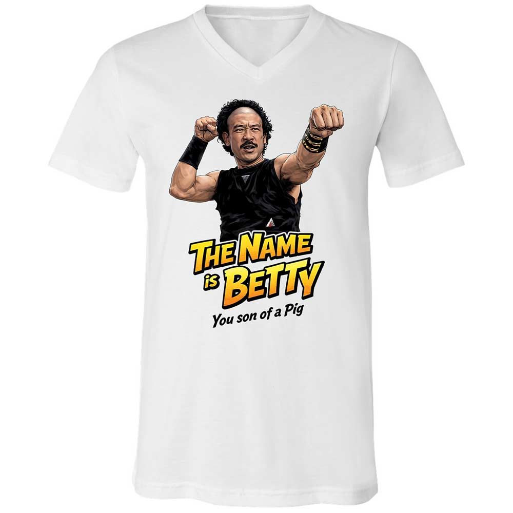 Unisex V-Neck T-Shirt - FEF82XHY - White - 1