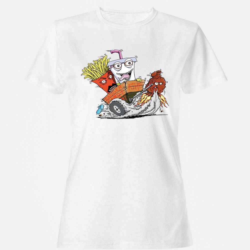 Women's T-Shirt - RK41ZNJW - White - 1