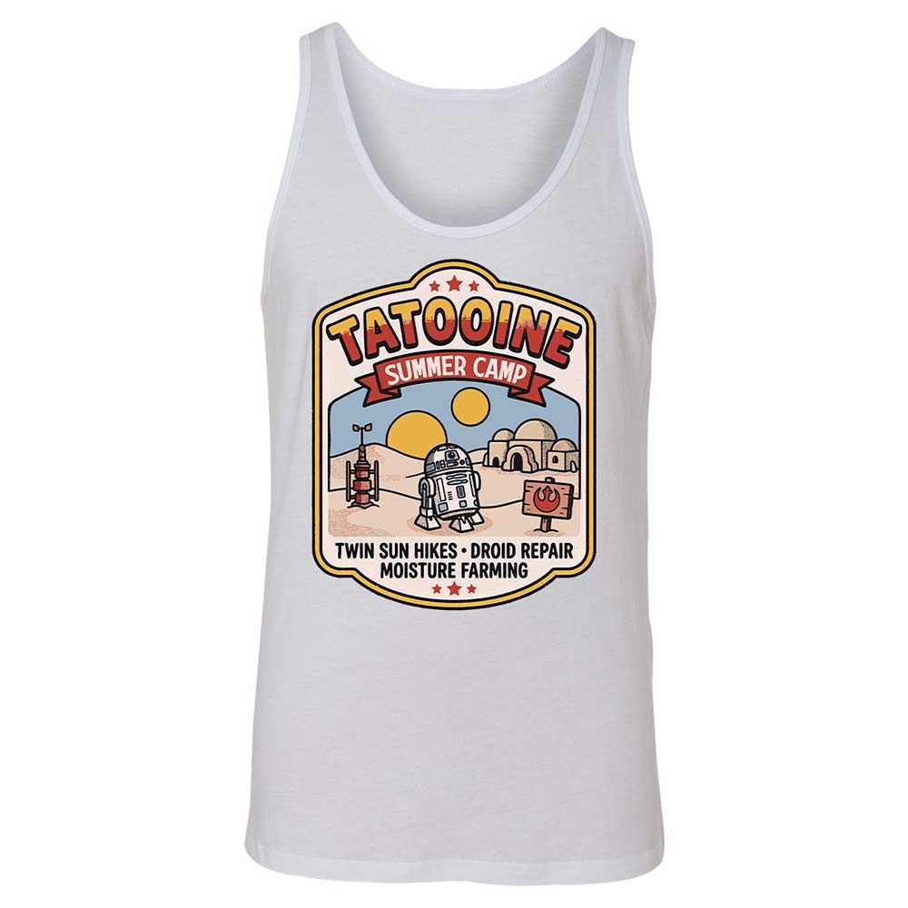 Unisex Jersey Tank - EUBTDXXS - White - 1