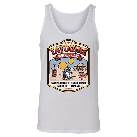 Unisex Jersey Tank - EUBTDXXS - White - 1