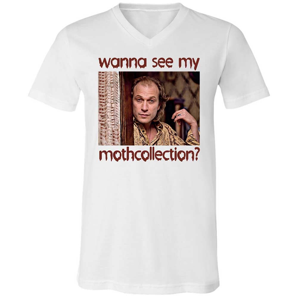 Unisex V-Neck T-Shirt - E2CE6DL4 - White - 1