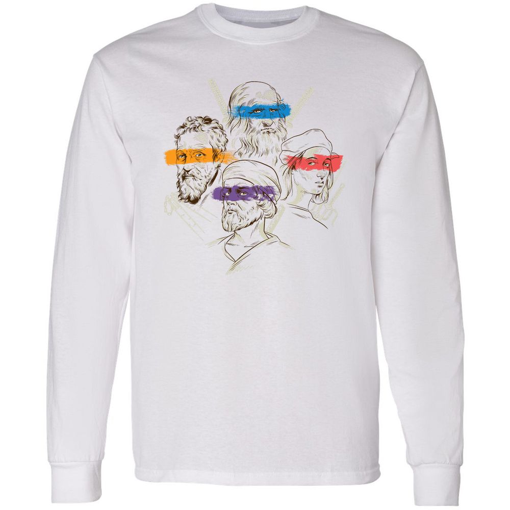 Long Sleeve T-Shirt - T7DP1T2L - White - 1