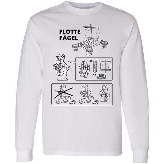 Long Sleeve T-Shirt - GYDLKMRZ - White - 1