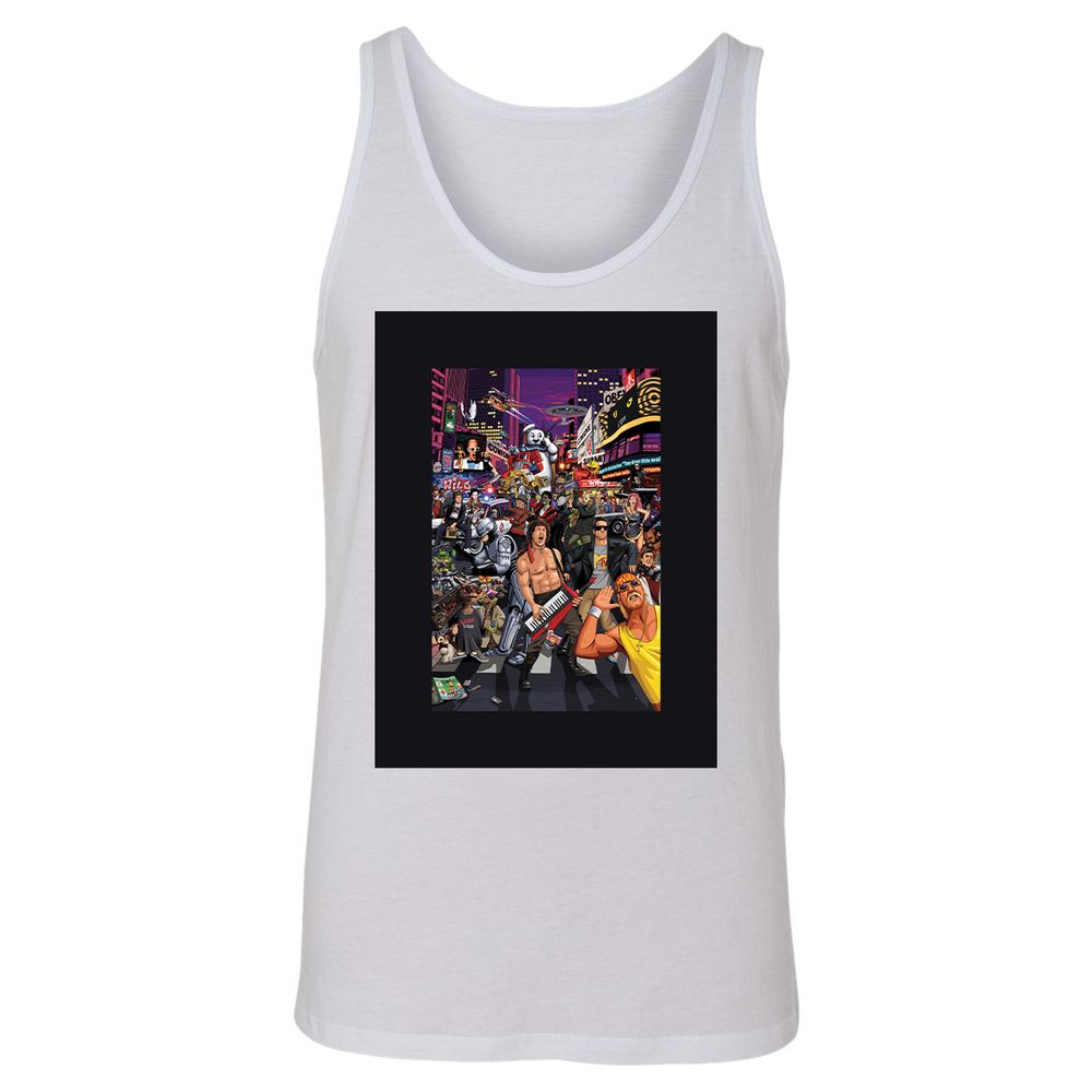 Unisex Jersey Tank - XM81DW77 - White - 1