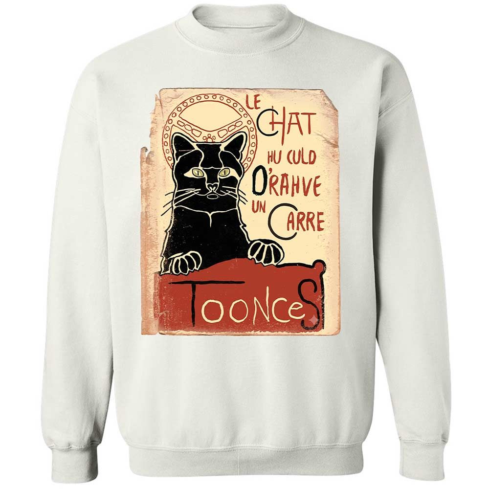 Toonces - Le Chat Noir - White - 1