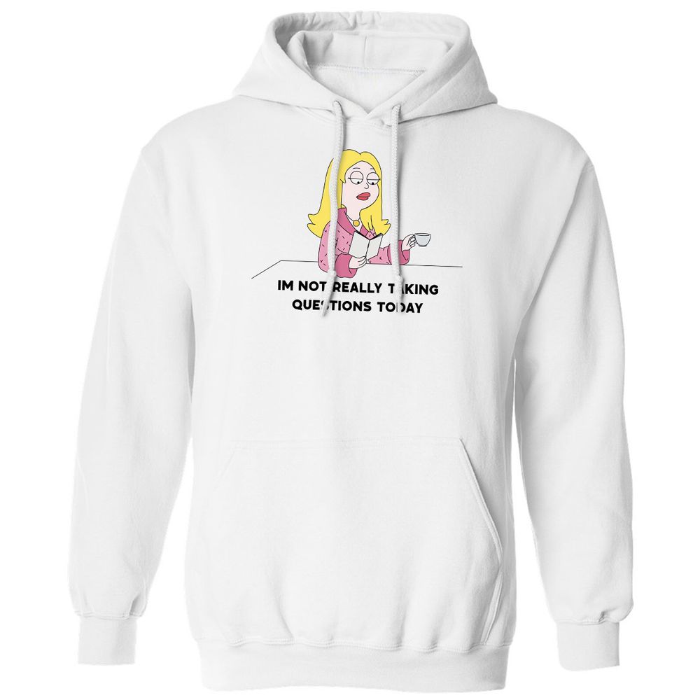 Classic Unisex Hoodie - C6T63MND - White - 1