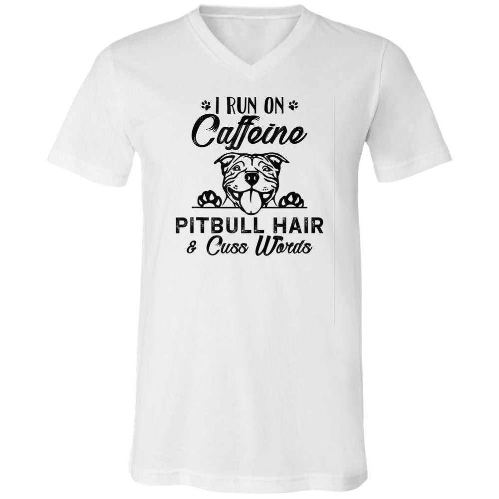 Unisex V-Neck T-Shirt - 9BL9M7BR - White - 1