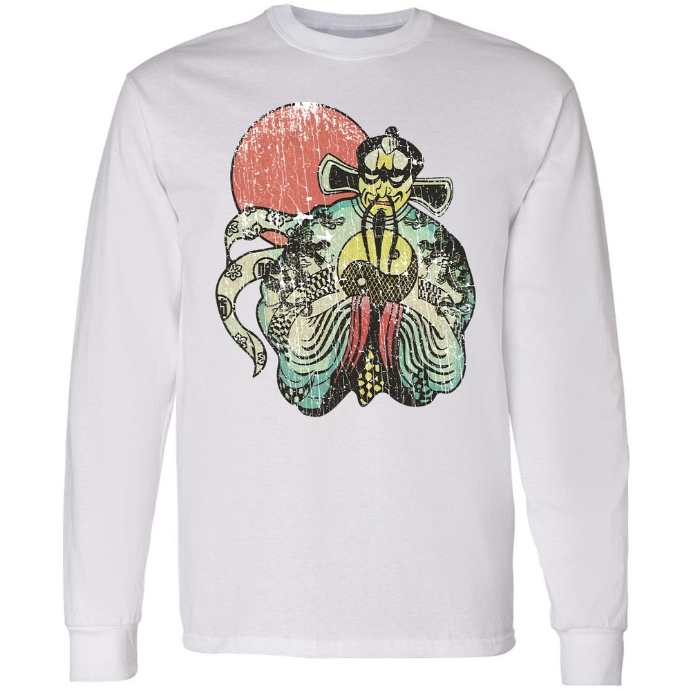 Long Sleeve T-Shirt - 559XGEPQ - White - 1