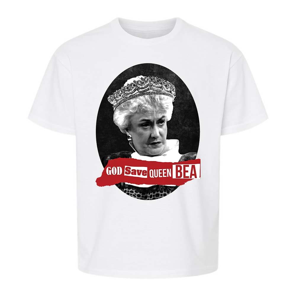 God Save Queen Bea - White - 1