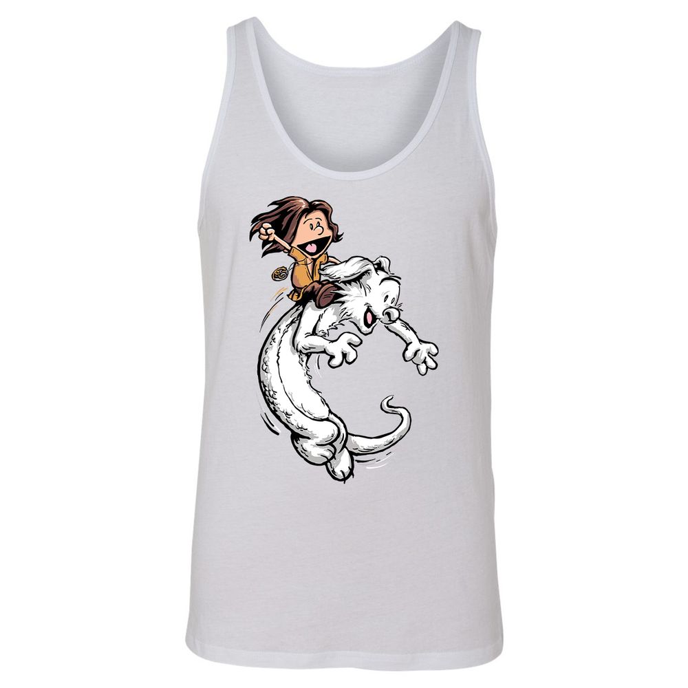 Unisex Jersey Tank - YFDHS6RN - White - 1