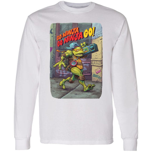 Long Sleeve T-Shirt - WSYGMKTW - White - 1