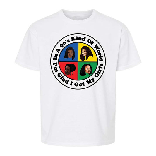 Kids T-Shirt - QB95K4WH - White - 1
