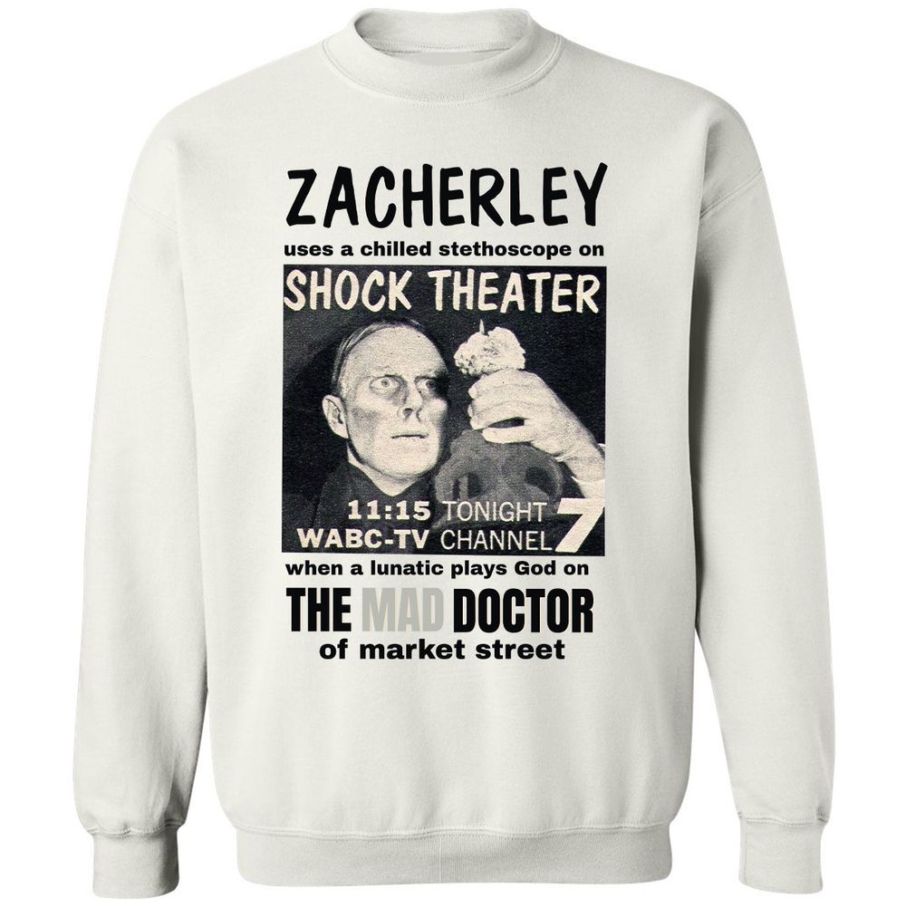 Classic Unisex Sweatshirt - UHBWFU1Y - White - 1