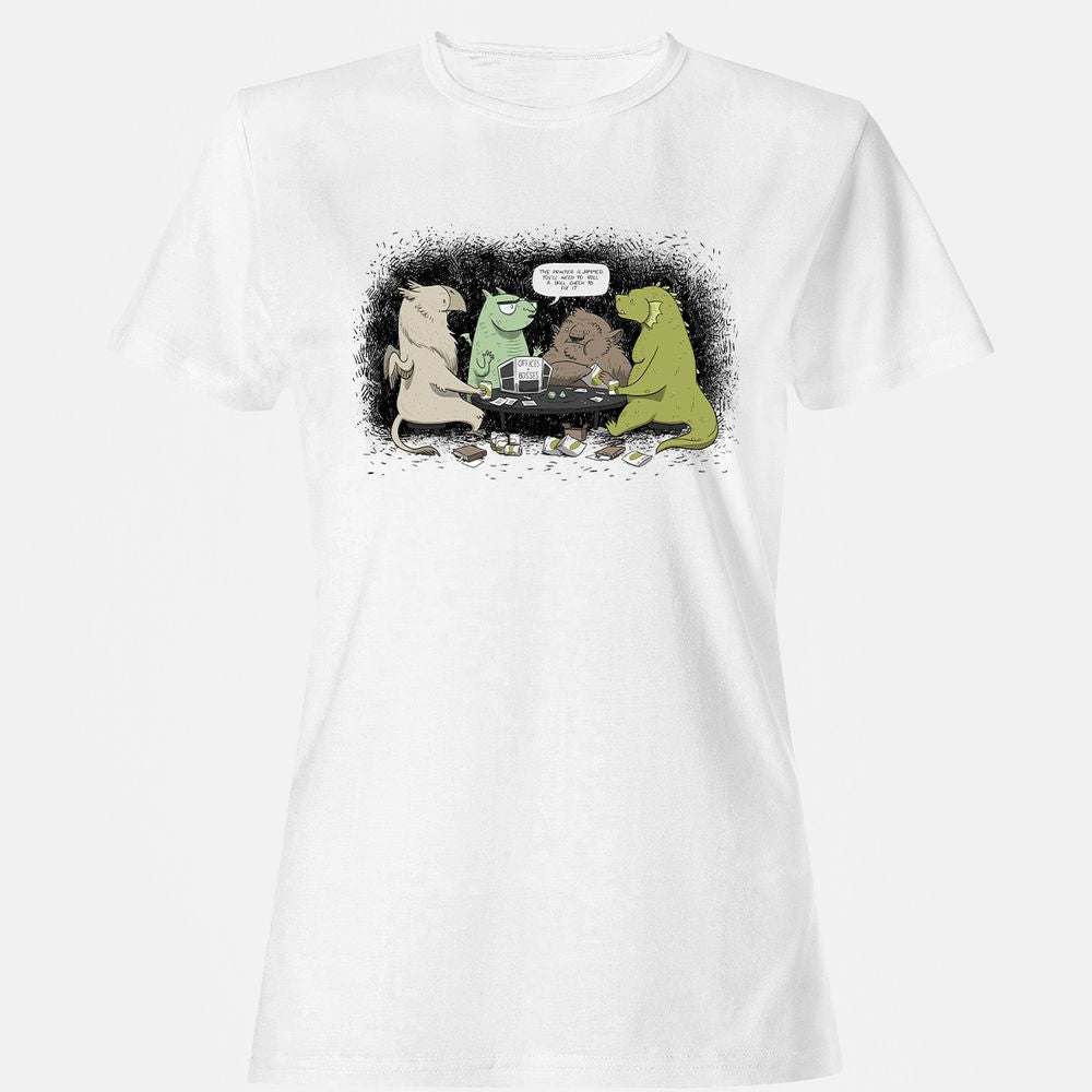 Women's T-Shirt - DX6RP37H - White - 1