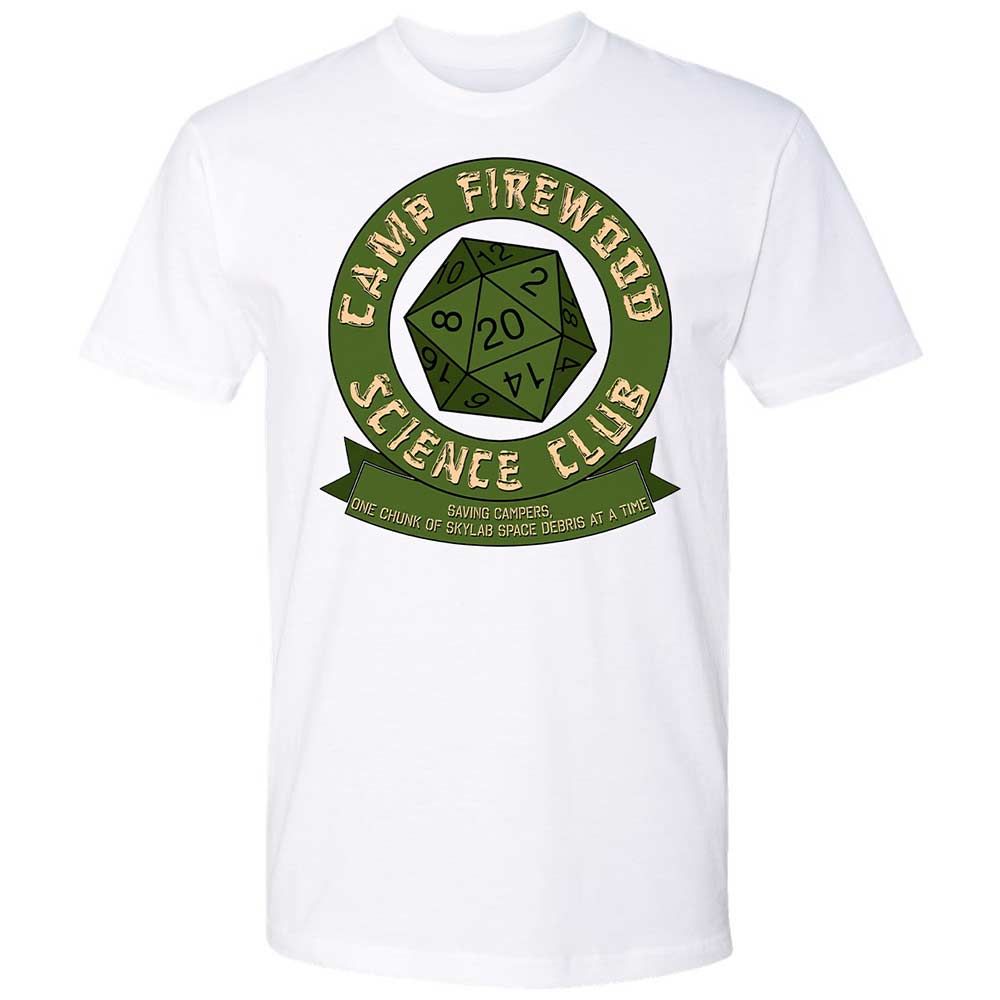 Camp Firewood Science Club - White - 1