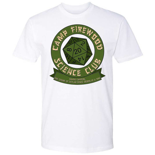 Camp Firewood Science Club - White - 1