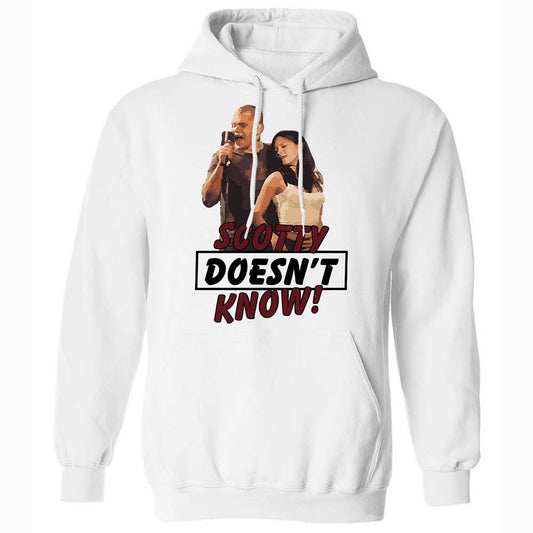 He Doesn't Know - White - 1