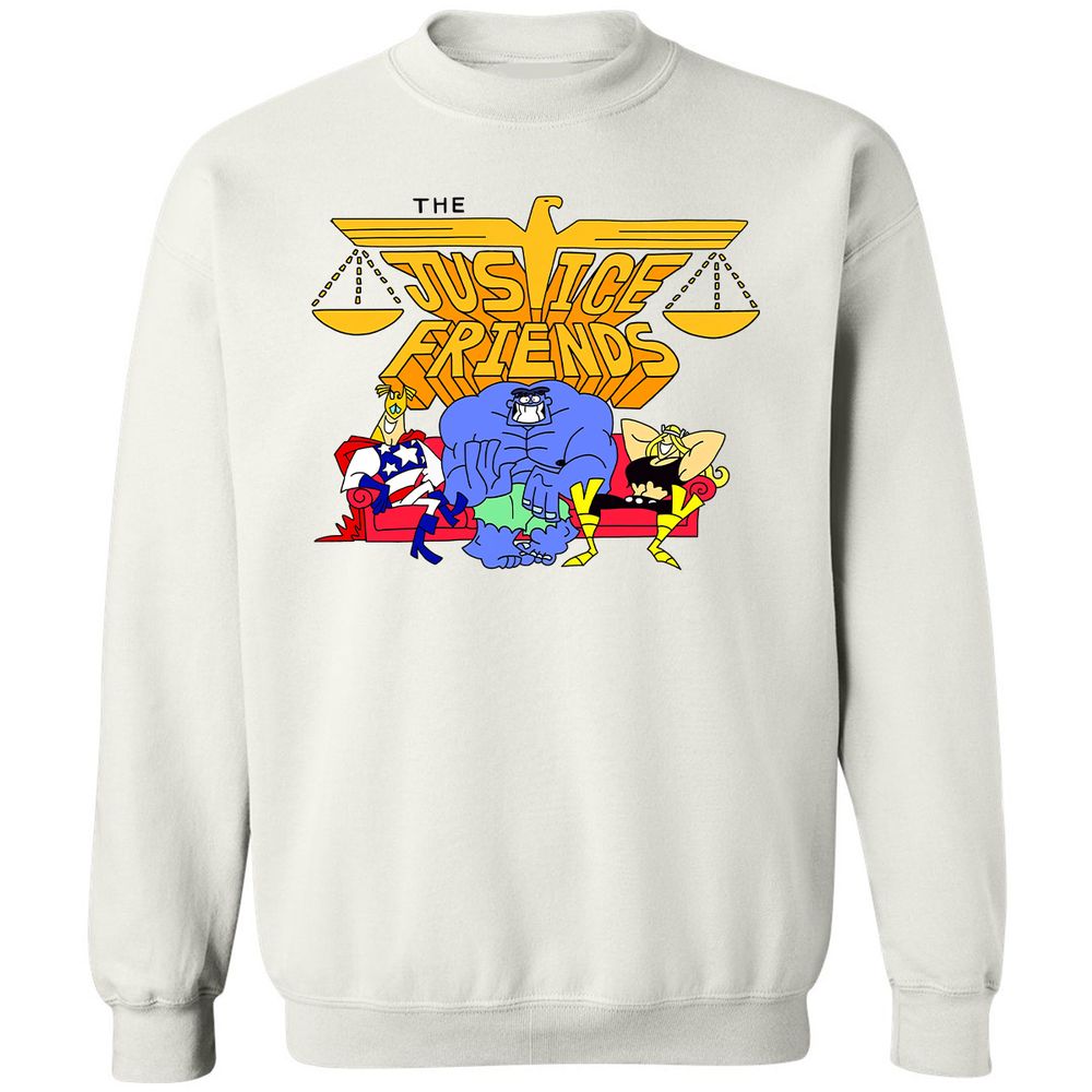 Classic Unisex Sweatshirt - 6DR7SCZ4 - White - 1