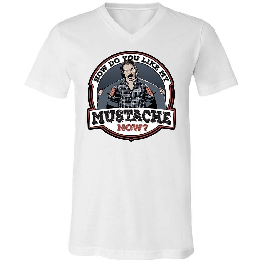 Unisex V-Neck T-Shirt - X9CTGMCC - White - 1
