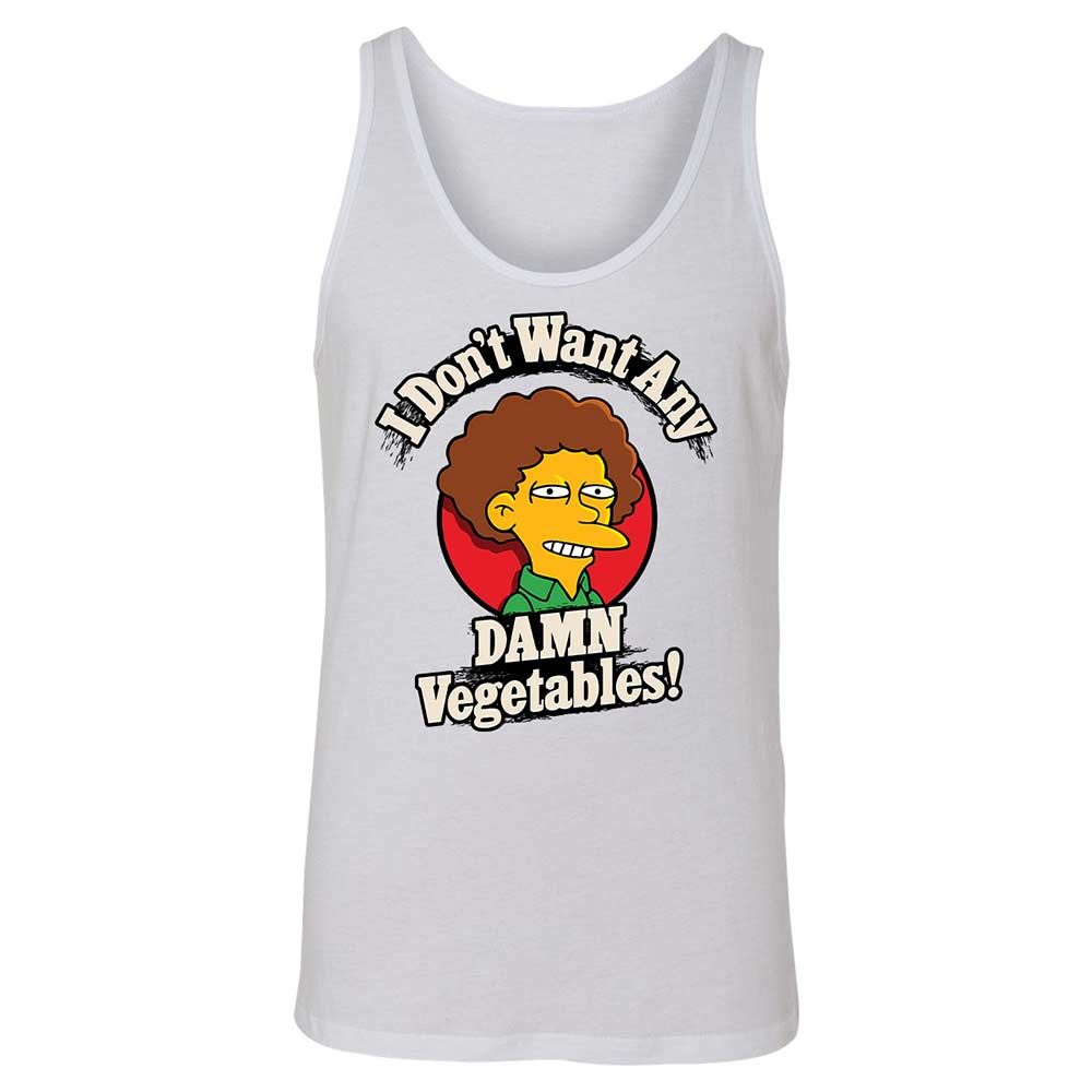 I Don't Want Any Damn Vegetables! - White - 1