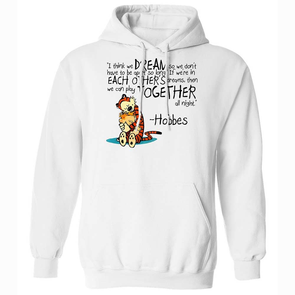 Calvin Hobbes Dreams - White - 1
