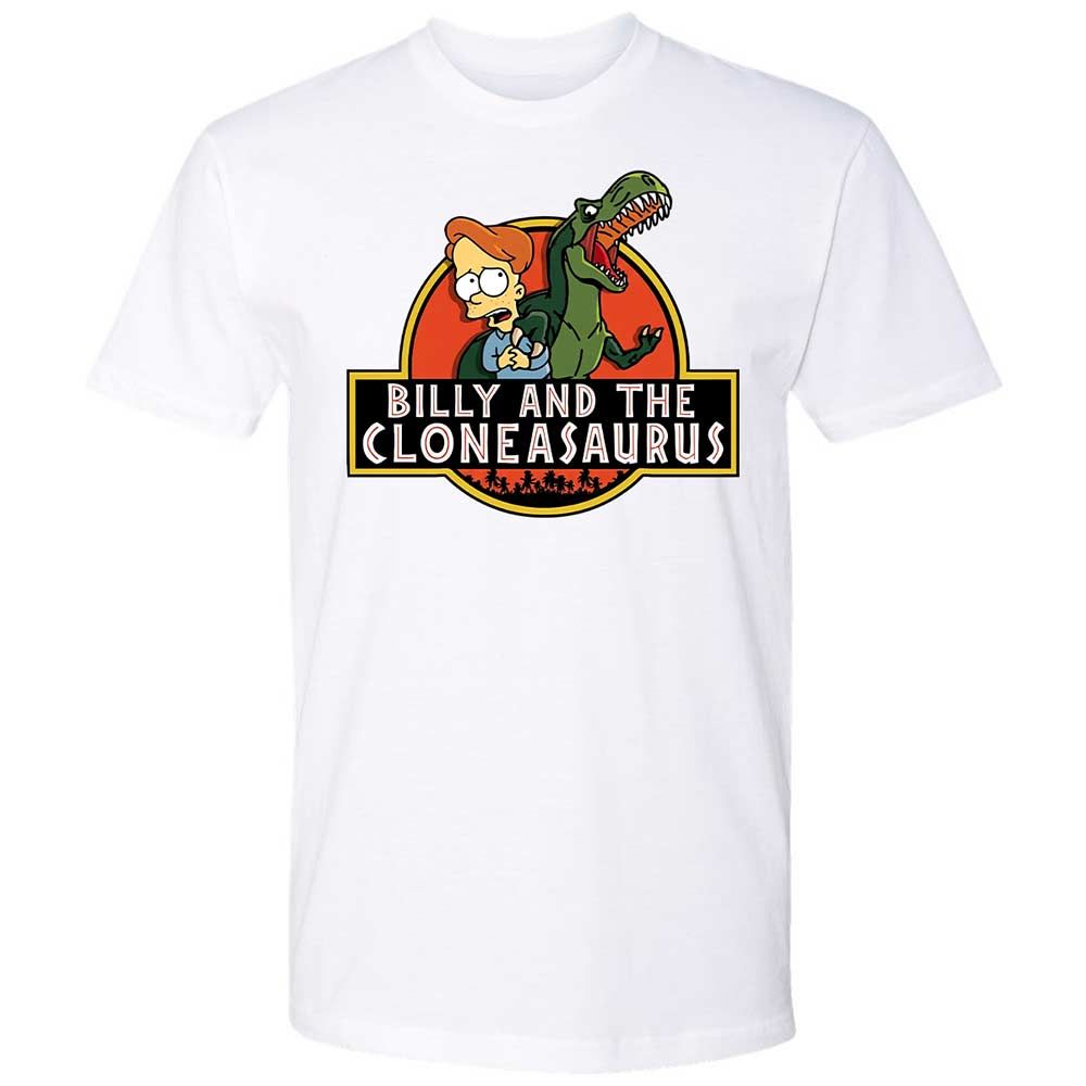 Billy And The Cloneasaurus - White - 1