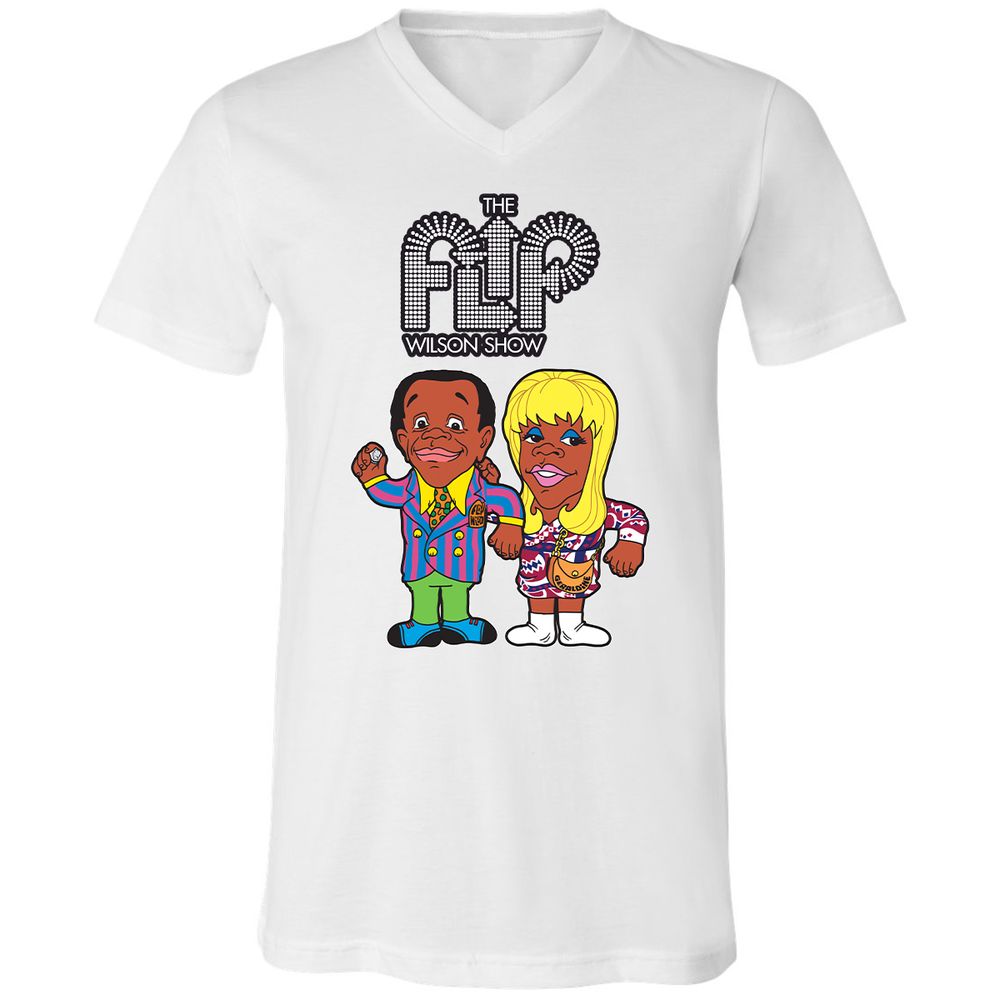 Unisex V-Neck T-Shirt - 7UZ1ZEGW - White - 1