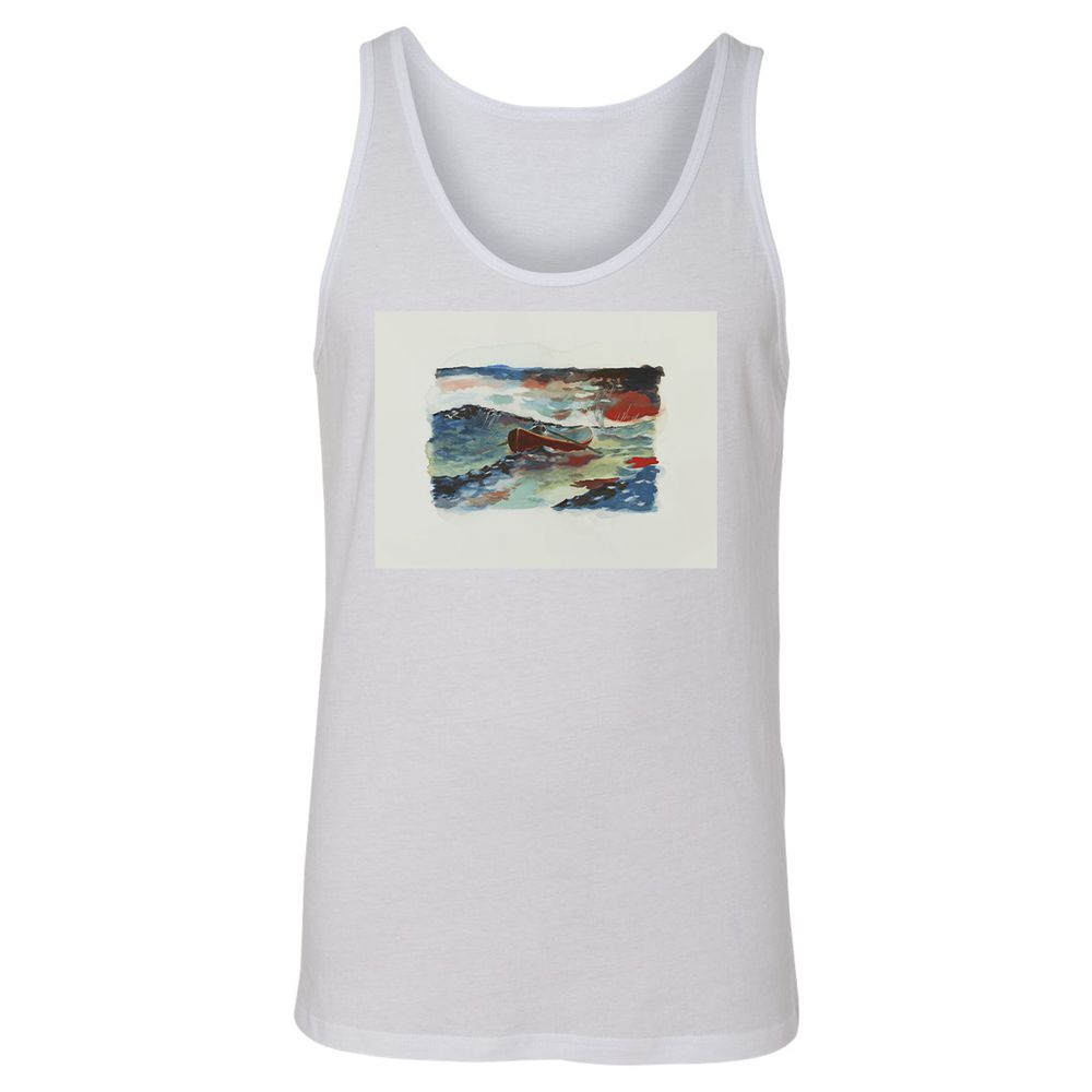 Unisex Jersey Tank - RV9UAHXJ - White - 1