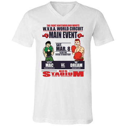Unisex V-Neck T-Shirt - SZTTFJC5 - White - 1