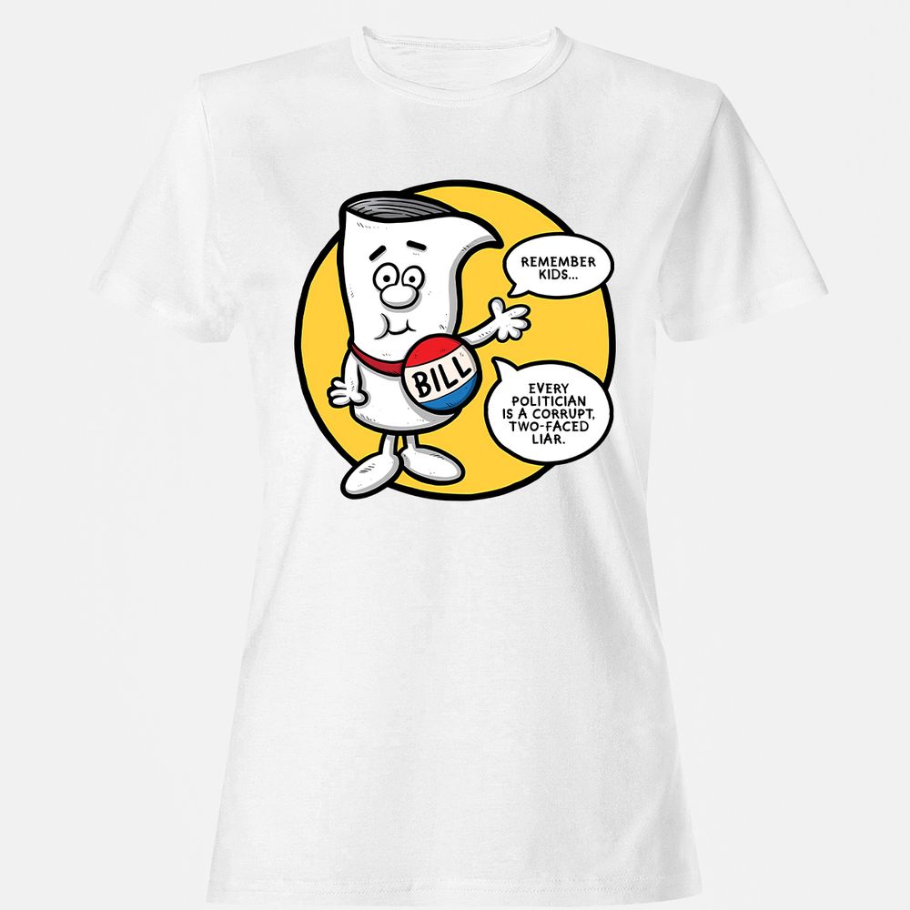Women's T-Shirt - K9YZ7TZJ - White - 1