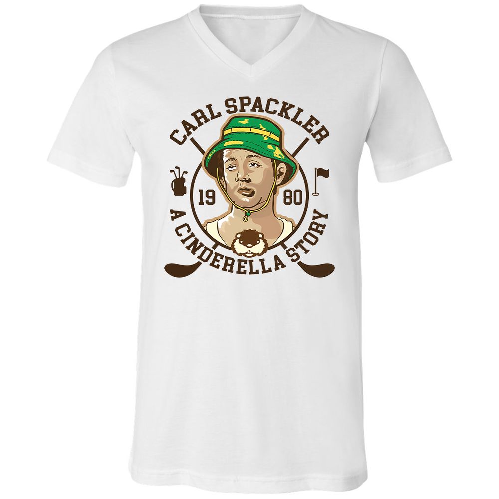 Unisex V-Neck T-Shirt - JGQUFS6Y - White - 1