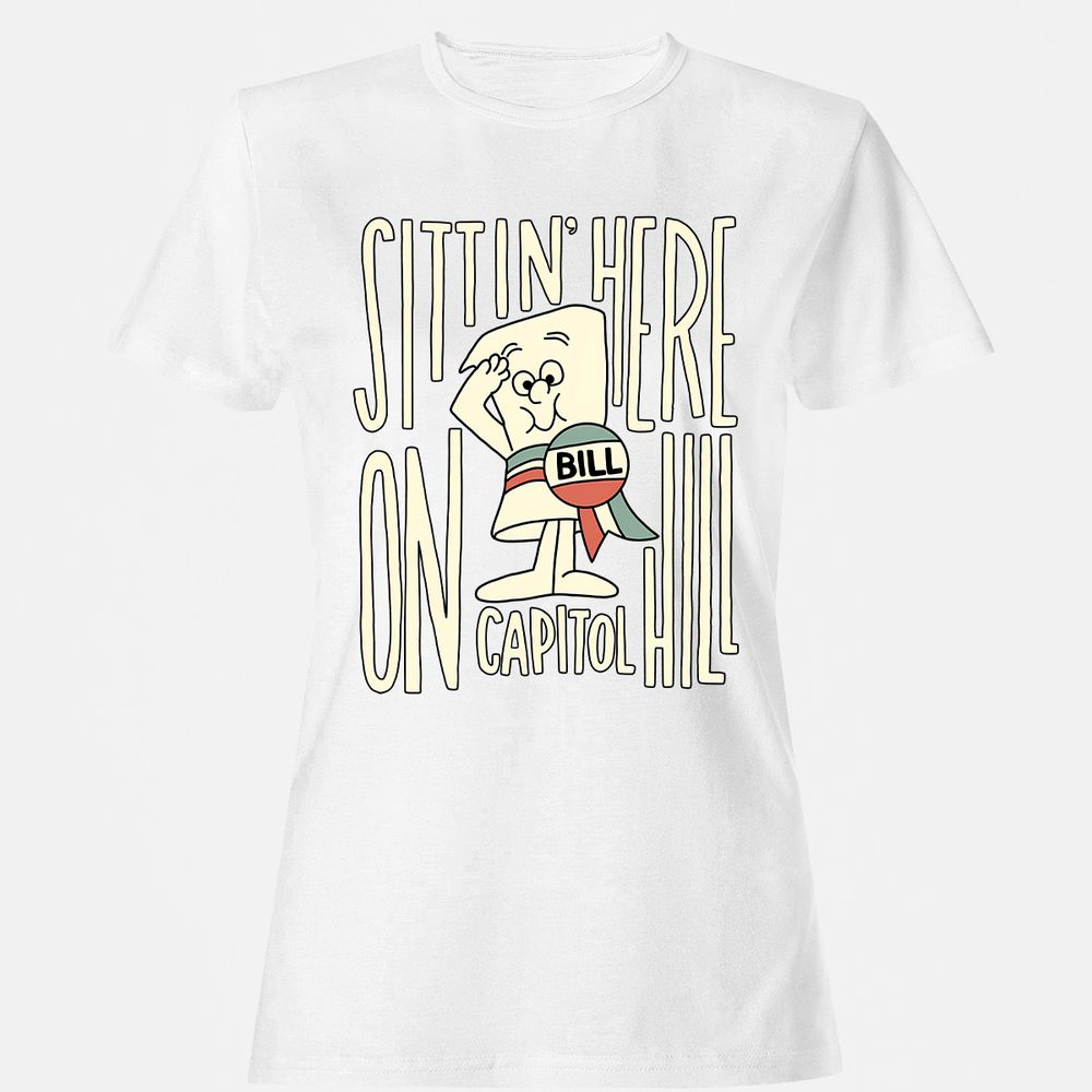 Women's T-Shirt - 1QP1LJFE - White - 1