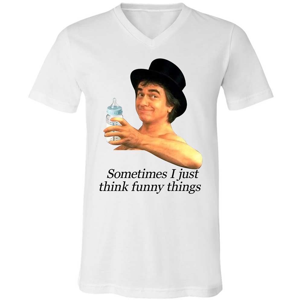 Sometimes I just think funny things - White - 1